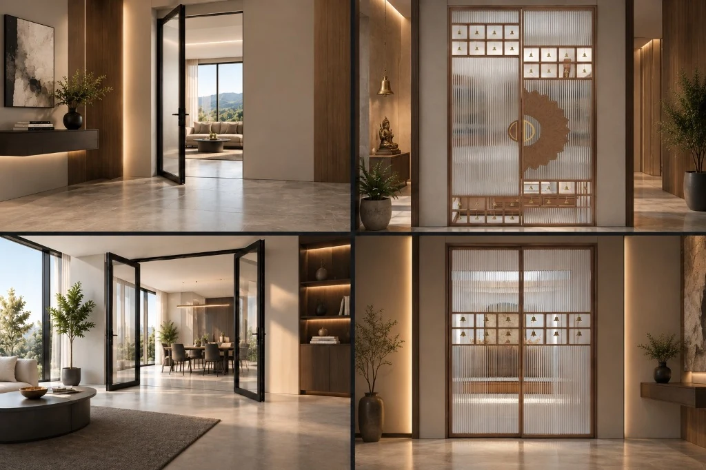 90° Swing Doors Showcase
